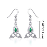 Celtic Motherhood triquetra or Trinity KnotSilver Earrings TER1950 - Jewelry