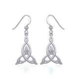 Celtic Motherhood triquetra or Trinity KnotSilver Earrings TER1950 - Jewelry