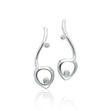 Organic Sterling Silver Earrings TER943