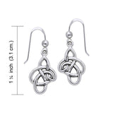 Modern Celtic Knot Earrings TER981 - Jewelry