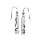 Celtic Trinity Knot Silver Earrings TER985