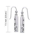 Celtic Trinity Knot Silver Earrings TER985 - Jewelry