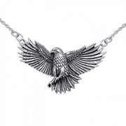 Ted Andrews Eagle Sterling Silver Necklace TNC052