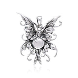 Bubble Rider Fairy Silver Pendant TP1660 - Jewelry