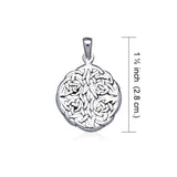 Celtic Shield Knot Pendant TP244 - Jewelry