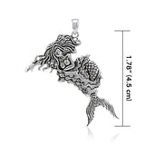 Moveable Mermaid Silver Pendant TP2695 - Jewelry