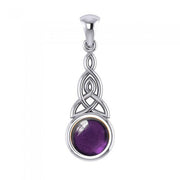 Celtic Triquetra Sterling Silver Pendant TP2937