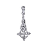 Celtic Knots Quaternary Silver Pendant TP3329