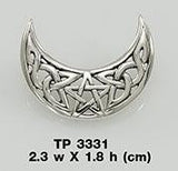 Blue Moon Silver Pendant TP3331 - Jewelry