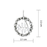 NA Sterling Silver Pendant TP587 - Jewelry