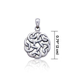 Celtic Knotwork Silver Pendant TP682 - Jewelry