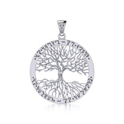 Mickie Mueller Theban Tree of Life Sterling Silver Pendant TPD1043