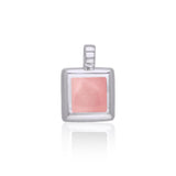 Square Cabochon Silver Pendant TPD112 - Jewelry