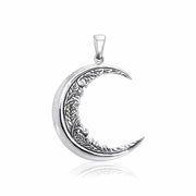 Moon Vines Sterling Silver Pendant TPD3347