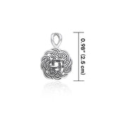 Celtic Knotwork Silver Pendant TPD358 - Jewelry