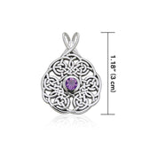 Celtic Knotwork Silver Pendant TPD373 - Jewelry