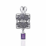 Celtic Knotwork Silver Pendant TPD380 - Jewelry