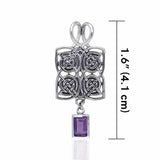 Celtic Knotwork Silver Pendant TPD380 - Jewelry