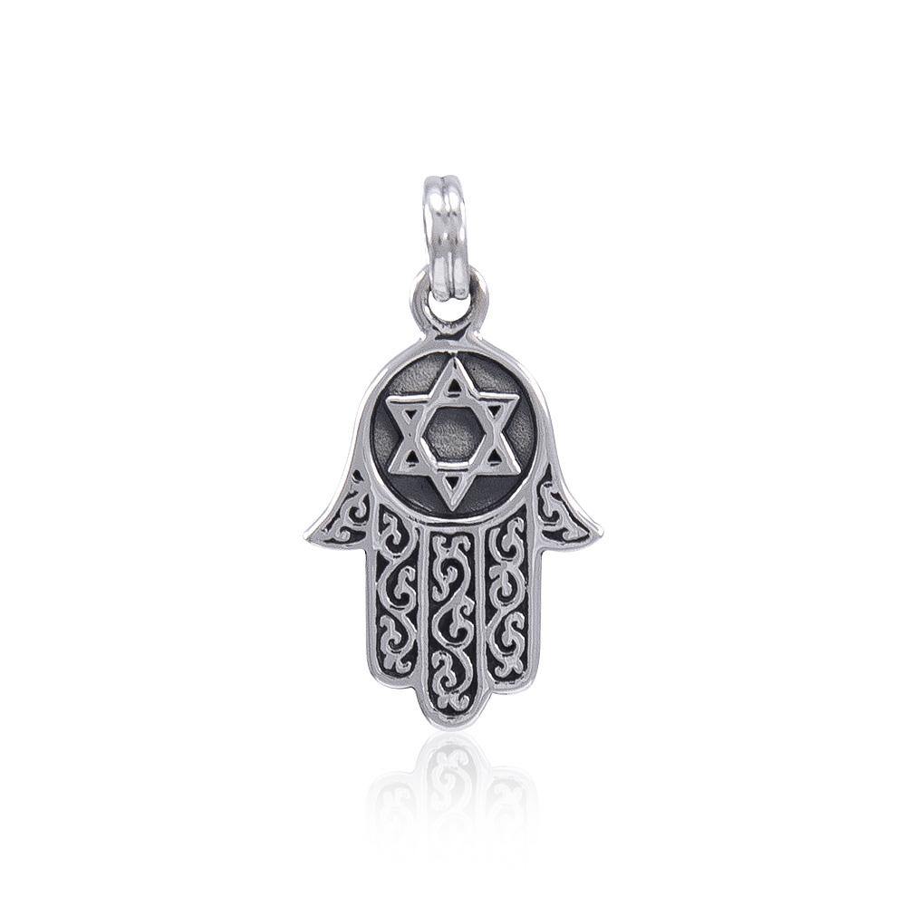 Hamsa with Star of David TPD4371 – Peter Stone Jewelry