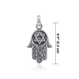 Hamsa with Star of David TPD4371 - Jewelry