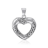 Celtic Knot Heart Pendant TPD4625 - Jewelry