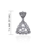 Celtic Knot Triquetra Pendant TPD4628 - Jewelry