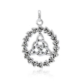 Celtic Triquetra Knotwork Pendant TPD4684 - Jewelry