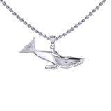 Blue Whale Sterling Silver Pendant TPD5404 - Jewelry