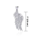 Angel Wing Silver Pendant TPD5762 - Jewelry