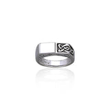 Celtic Knotwork Sterling Silver Ring TR1791 - Jewelry