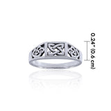 Celtic Knotwork Sterling Silver Ring TRI1315 - Jewelry