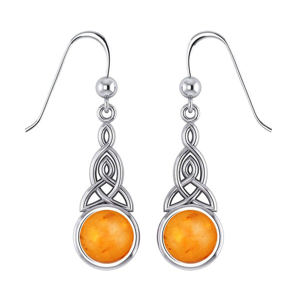 Celtic Triquetra Earrings TE2679 – Peter Stone Jewelry