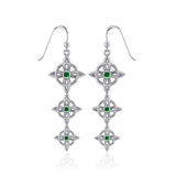 Danu Quaternary Knot Earrings TER552 - Jewelry