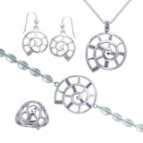 Stunned by the Beautiful Spiral ~ Jewelry Set TSE580